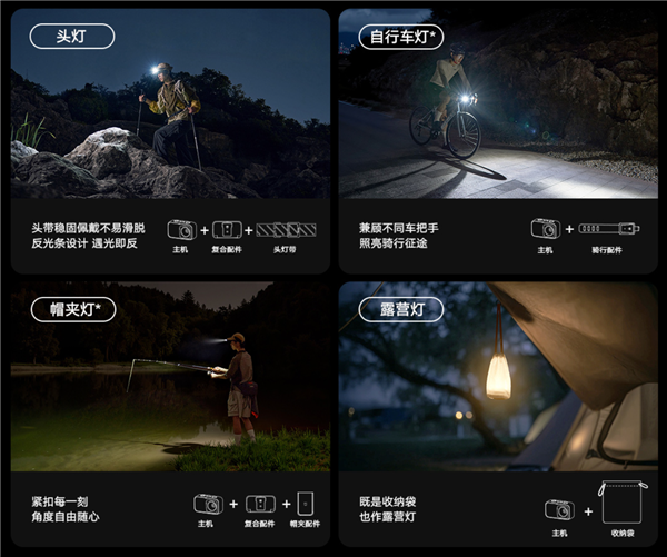 ！小米米家户外多功能灯开售：129元瓦力棋牌游戏600流明、110米远射(图3)